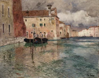 Venise, vers 1899 (huile sur toile)