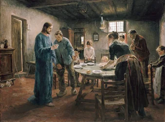 Prière avant le repas