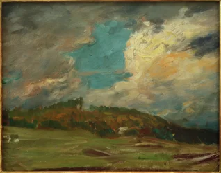Étude de paysage (Paysage avec nuages)