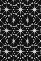 Motif « Étoile rayonnante »
