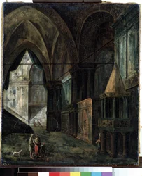 Dans une cathédrale