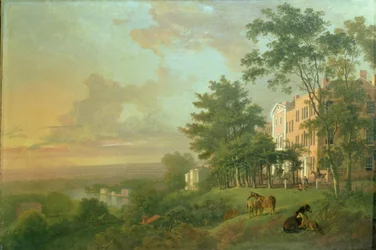 Vue depuis la terrasse, Richmond Hill