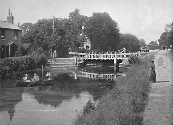 Écluse de Sonning : Sur la Tamise