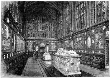 La chapelle commémorative Albert, Windsor, 1900