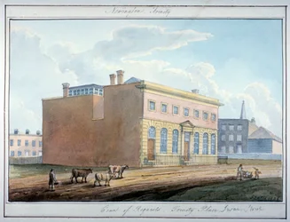 La Cour des Requêtes, Trinity Place, Southwark, Londres, 1826