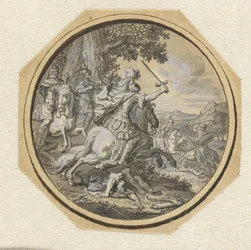 Scène de guerre