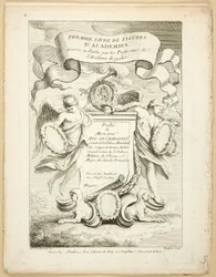 Figure (recto et verso), du Premier livre de figures d’Académies gravées en Partie par les Professeurs de l’Académie Royale