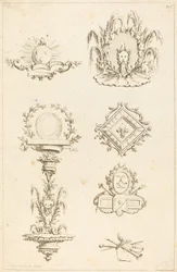 Dessins pour des culs-de-lampe : pl. 10