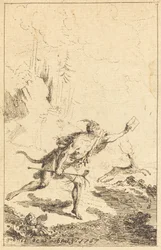 Envoyé à M. de Saint-Denis par M. de Belle-Isle, Prisonnier [gauche]