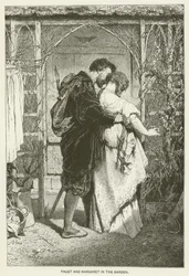 Faust et Marguerite dans le jardin