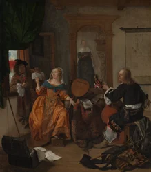 Une fête musicale, 1659
