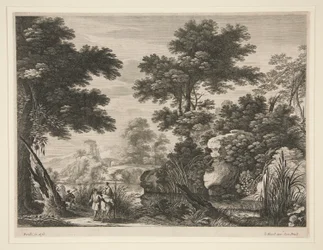Paysage avec la fuite en Égypte