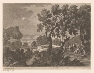 Paysage avec repos pendant la fuite en Égypte (Paysages avec scènes de la vie du Christ)