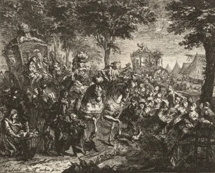 Vue de la Foire de Beson