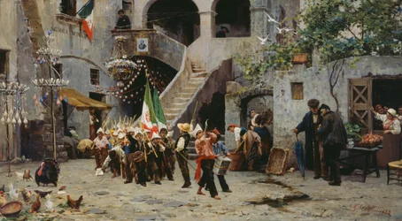 Vive le roi, procession d