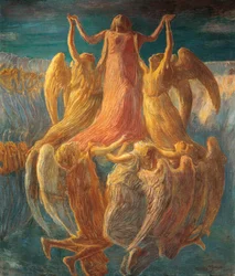Assomption, par Gaetano Previati (1852-1920)