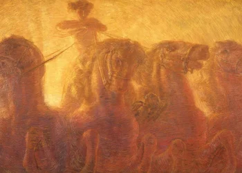 Le char du soleil ou Triomphe du commerce, 1907