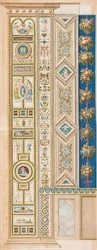 Pilastre Loggia III (Ornement avec divers animaux sauvages)