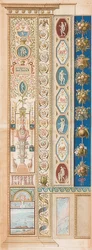 Pilastre Loggia VI (Ornement avec la Diane d