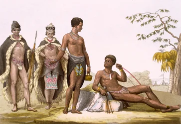 Vol II Gonqui Hottentots du Cap, vers 1820-39