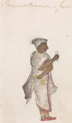 Un brahmane de Gugerat