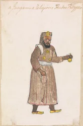 Un Jungum, un mendiant religieux hindou