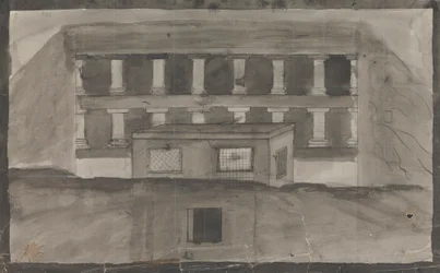 Entrée du temple, Ellora