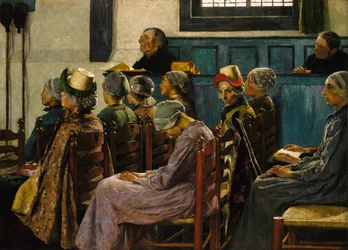 Le Sermon, 1886