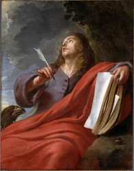 Jean écrit le Livre de l