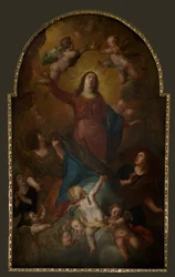 Église paroissiale (Sint-Walburgakerk). Peinture. Gaspar de Crayer. 1652