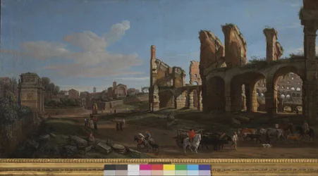 Le Colisée et le Forum Romain, 1711