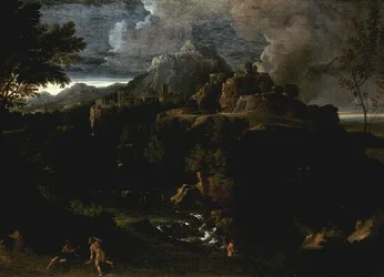 Paysage avec figures
