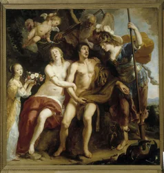 Hercule, Omphale et Minerve