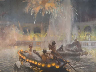 Fête de nuit à Versailles, 1906