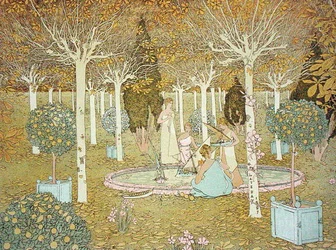 Dans le parc