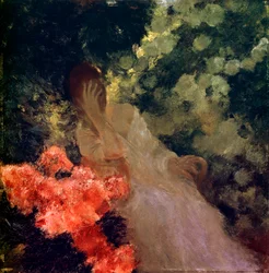 Dans le jardin, 1898