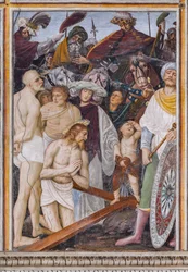 Christ priant avant la Croix, (détail) de La vie et la Passion du Christ