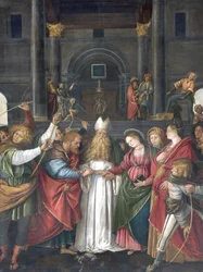 Mariage de la Vierge, vers 1525