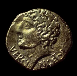 Statère gaulois en or (Arvernes) à l