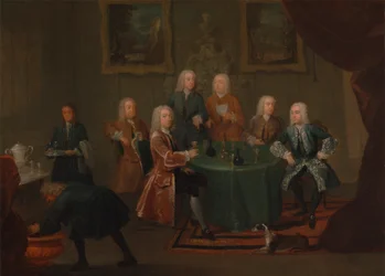 Les frères Clarke avec d