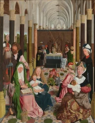 La Sainte Parenté. Vers 1495