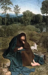 Saint Jean-Baptiste dans le désert, 1490-1495