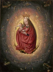 La glorification de la Vierge, 1490-1495