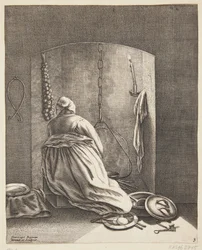 Une femme qui cuisine