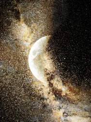 Poussière lunaire cosmique