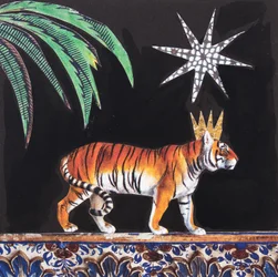 Tigre royal (collage)
