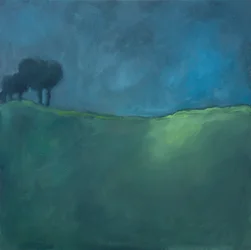 Paysage, 2019 (huile sur toile)
