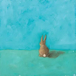Little Bun, 2018 (huile sur carton)