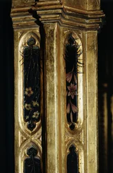 Adoration des Mages (détail du cadre)