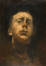 Autoportrait au pince-nez